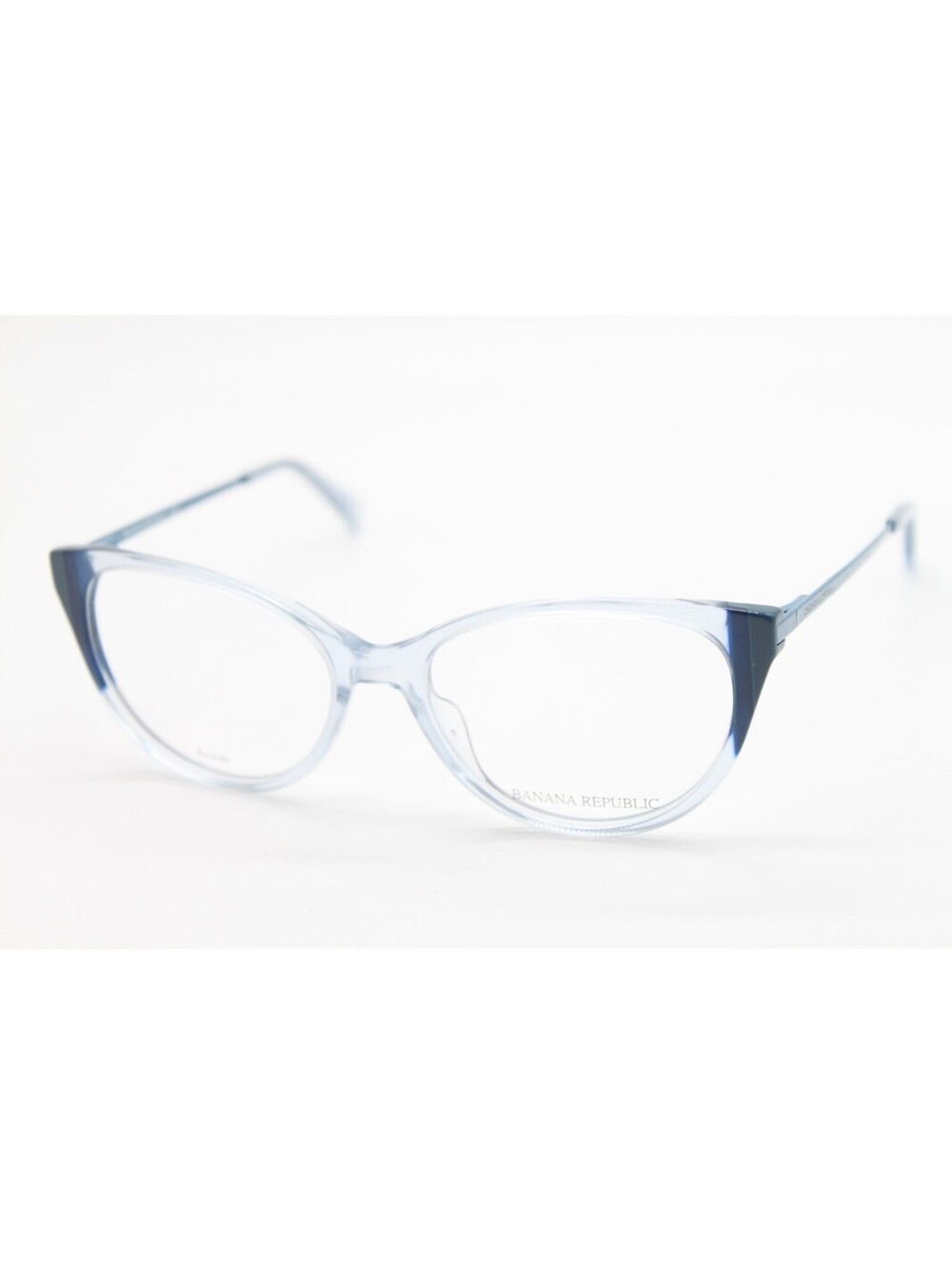 NEW BANANA REPUBLIC BR 213 OXZ BLUE AUTHENTIC EYEGLASSES 52-16